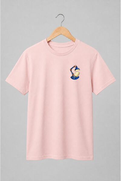 Generic Brand Tricou unisex cu Lampă de birou și jurnal vintage