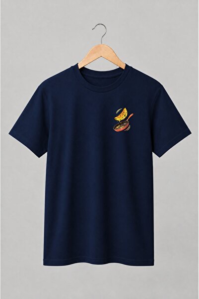 Generic Brand Tricou unisex cu Omletă în tigaie pentru pasionații de gătit