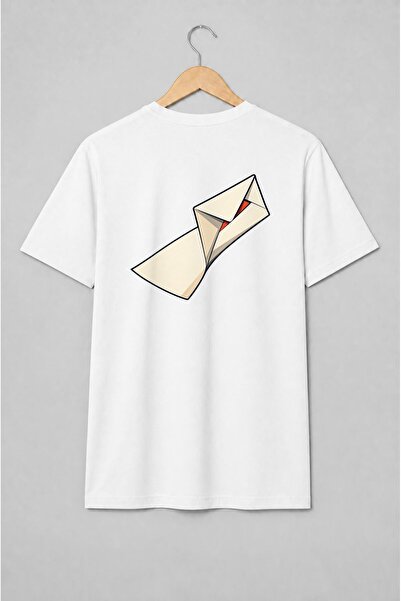 Generic Brand Tricou unisex cu Plic de hârtie origami