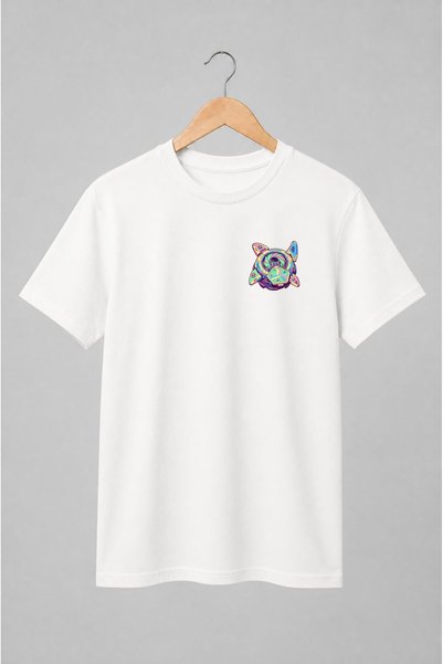 Generic Brand Tricou unisex cu Tablă de joc SF cu hartă hexagonală