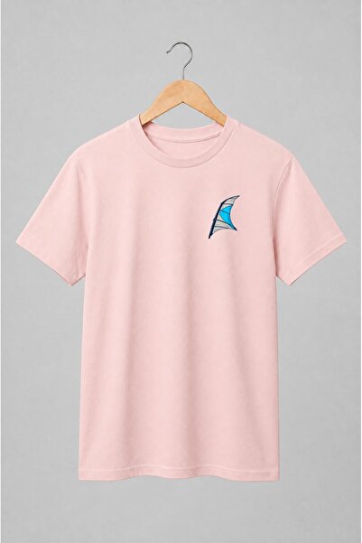 Generic Brand Tricou unisex cu Velă de windsurf stil aventură
