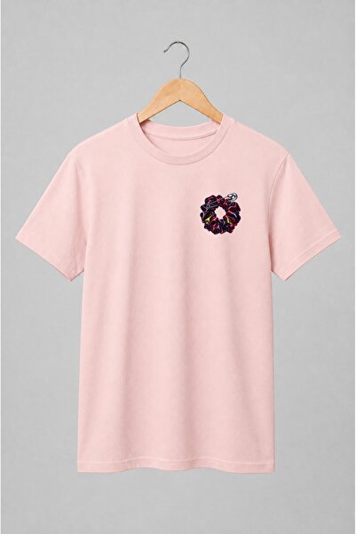 Generic Brand Tricou unisex cu Scrunchie cu ac de siguranță în stil dark romance