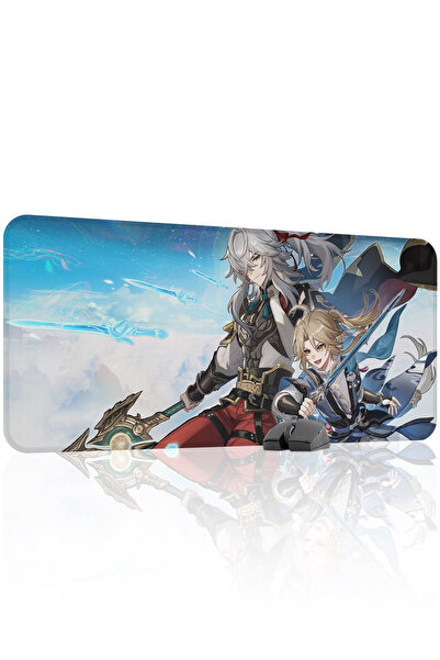 mousepad bastir Yanqing Honkai: Star Rail Anime V3 - 90x40 Gaming Mouse Pad Α...