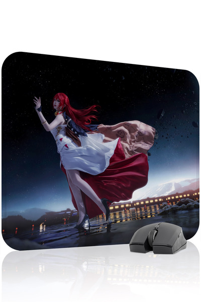 mousepad bastir Himeko Honkai: Star Rail Anime V2 - 48x40 Gaming Mouse Pad Αν...