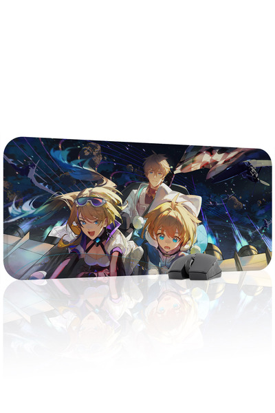 mousepad bastir Gepard Honkai: Star Rail Anime V3 - 70x30 Gaming Mouse Pad Αν...
