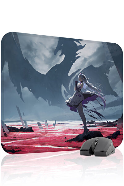 mousepad bastir Castorice Honkai: Star Rail Anime V1 - 48x40 Gaming Mouse Pad...