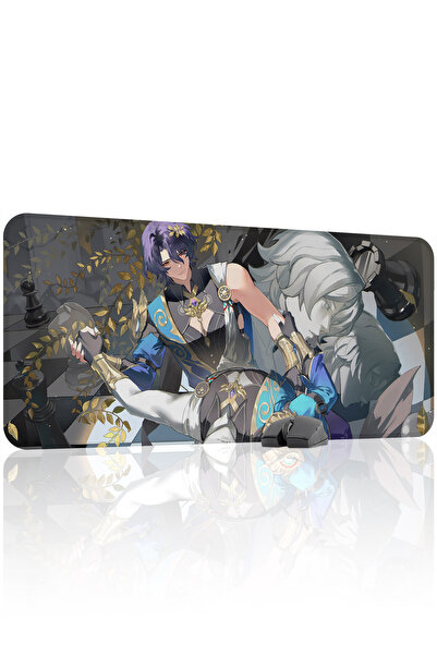 mousepad bastir Δρ. Ratio Honkai: Star Rail Anime V3 - 90x40 Gaming Mouse Pad...