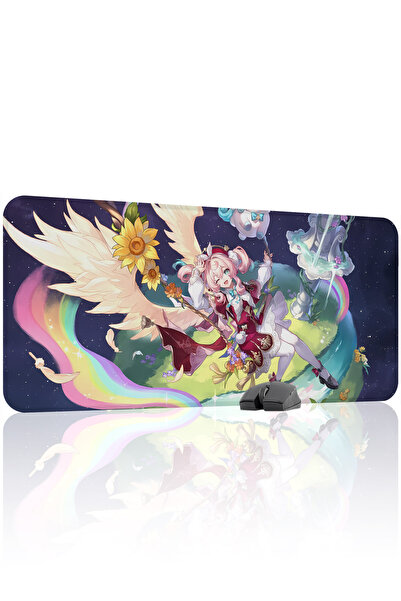 mousepad bastir Hyacine Honkai: Star Rail Anime V5 - 90x40 Gaming Mouse Pad Α...