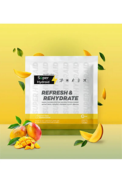 Super Hydraid Electrolyte Drink Mix | Mango (10X21 Gram Sachet)