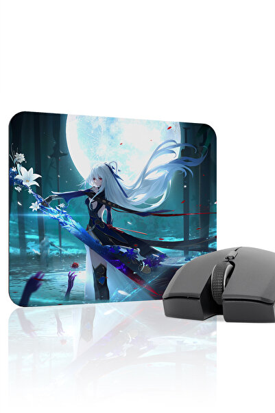 mousepad bastir Jingliu Honkai: Star Rail Anime V4 - 22x18 Gaming Mouse Pad Α...