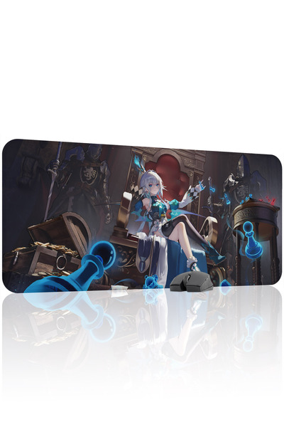 mousepad bastir Cerydra Honkai: Star Rail Anime V5 - 90x40 Gaming Mouse Pad Α...