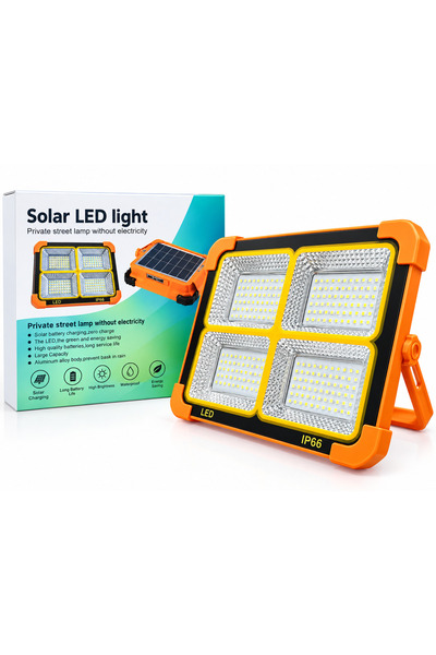 Generic Brand Solar LED Outdoor Light, 10000W High-Efficiency Street Lamp, IP...