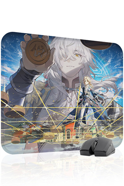mousepad bastir Yanqing Honkai: Star Rail Anime V4 - 48x40 Gaming Mouse Pad Α...