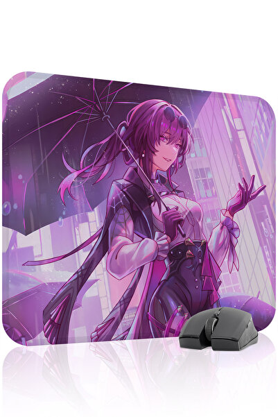 mousepad bastir Kafka Honkai: Star Rail Anime V1 - 48x40 Gaming Mouse Pad Αντ...