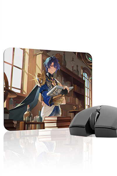 mousepad bastir Δρ. Ratio Honkai: Star Rail Anime V4 - 22x18 Gaming Mouse Pad...