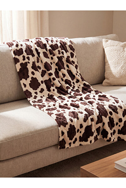 LC Waikiki I Cow Embroidered Tv Blanket from Freezen Store