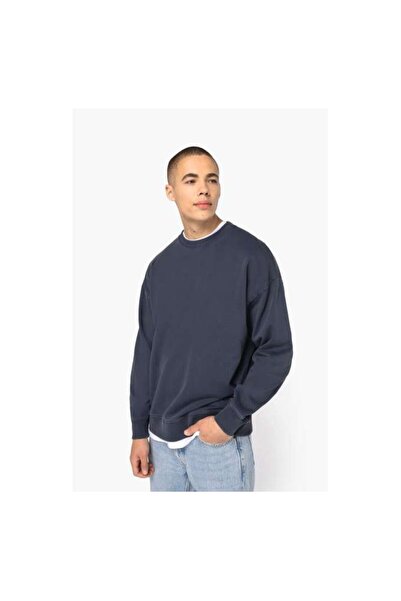 Native Spirit Ουνισέξ φούτερ oversized με στρογγυλή λαιμόκοψη, - NS447