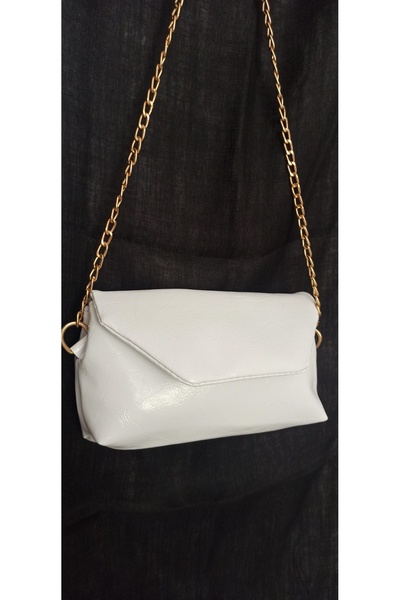 MATRUŞKA DERİ SANAT TASARIM Stylish Shoulder Bag and Handbag with Chain Detail