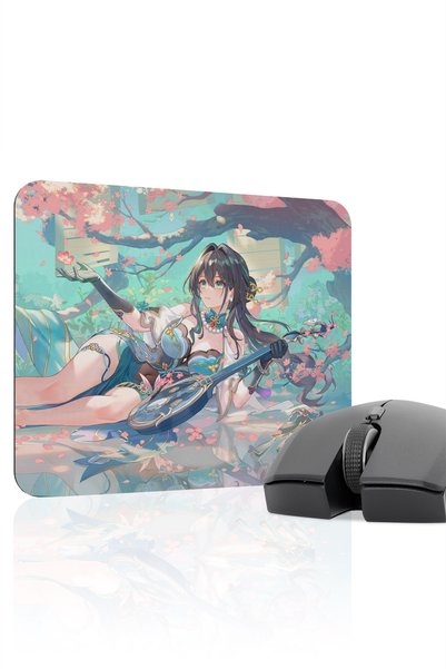 mousepad bastir Ruan Mei Honkai: Star Rail Anime V3 - 22x18 Mouse Pad de gami...
