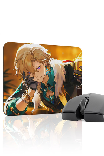 mousepad bastir Aventurine Honkai: Star Rail Anime V4 - 22x18 Gaming Mouse Pa...