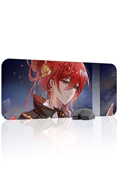 mousepad bastir Himeko Honkai: Star Rail Anime V3 - 70x30 Gaming Mouse Pad Αν...