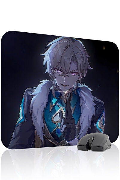 mousepad bastir Aventurine Honkai: Star Rail Anime V5 - 48x40 Gaming Mouse Pa...