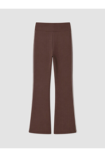LC Waikiki Lcw Kids Brown Girls' Spanish Leg Soft Touch Leggings with Nevavm ...