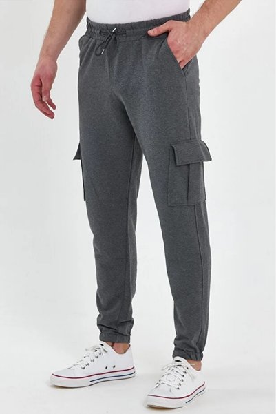 GOLSREY Cargo Cep Sweatpants with Elastic Waist