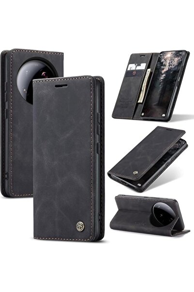 Aookay For Xiaomi 17 Ultra Wallet Case: Vintage Flip Wallet PU Leather Case w...
