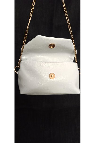 MATRUŞKA DERİ SANAT TASARIM Stylish Shoulder Bag and Handbag with Chain Detail
