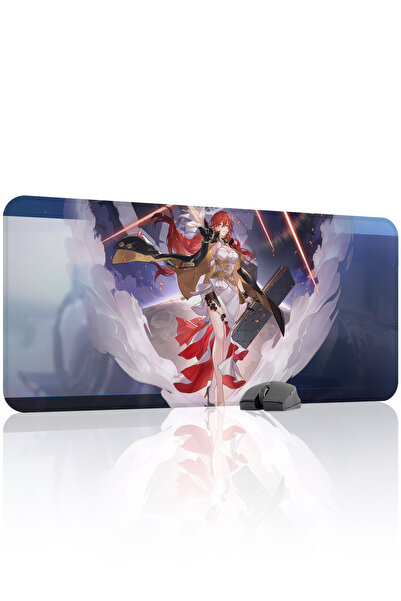 mousepad bastir Himeko Honkai: Star Rail Anime V4 - 90x40 Gaming Mouse Pad Αν...