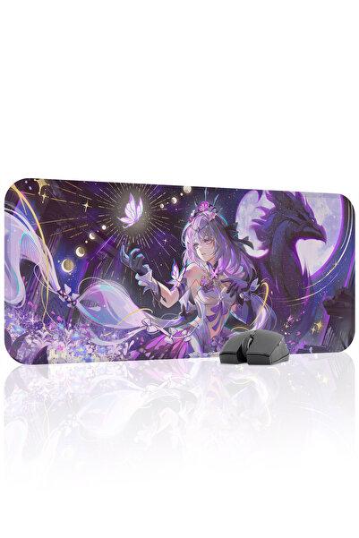 mousepad bastir Castorice Honkai: Star Rail Anime V2 - 70x30 Gaming Mouse Pad...