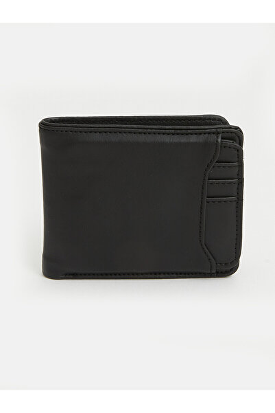 LC Waikiki Lcw Accessories Black Men's Wallet with Nevavm Difference