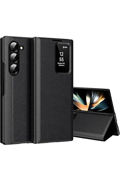Aookay PU Leather Smart Case for Samsung Galaxy Z Fold 7, Light Card Slot Wal...