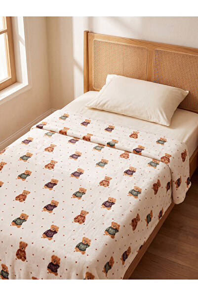 LC Waikiki Alita City Farkıyla Lcw Home Mixed Plush Printed 150X200 cm Single...