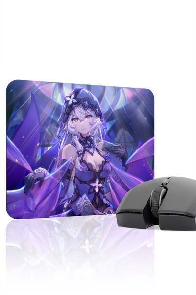 mousepad bastir Black Swan Honkai: Star Rail Anime V2 - 22x18 Gaming Mouse Pa...