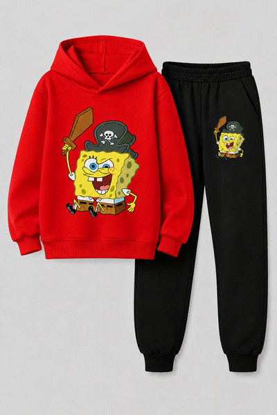 VODEXA Hooded Kids Sweatshirt and Sweatpants Set – Winter Bottom and Top Set