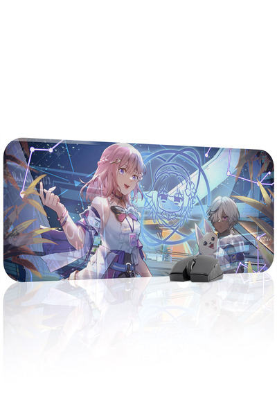 mousepad bastir Asta Honkai: Star Rail Anime V5 - 70x30 Gaming Mouse Pad Αντι...