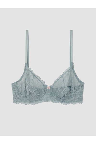 LC Waikiki Rmz Gi̇yi̇m Farkiyla Underwire Non-Padded Lace T-Shirt Bra
