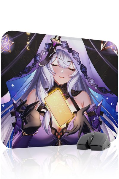 mousepad bastir Black Swan Honkai: Star Rail Anime V4 - Mouse Pad de gaming 4...