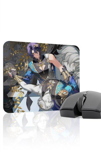 mousepad bastir Dr. Ratio Honkai: Star Rail Anime V3 - 22X18 Gaming Mouse Pad...