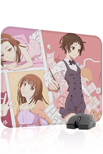 mousepad bastir monogatari Anime 48x40 Gaming Mouse Pad Αντιολισθητική Βάση α...