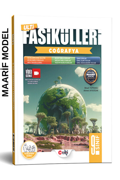 Ulti Yayınları Ulti 9. Sınıf Coğrafya Konu Anlatımlı Ulti Fasikülleri (Maarif...