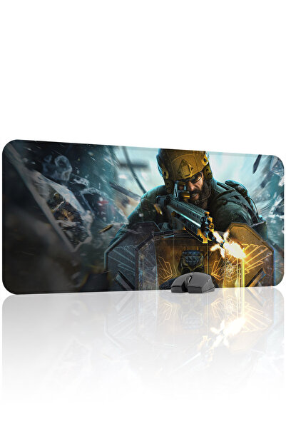 mousepad bastir Rainbow Six Siege 90x40 Gaming Mouse Pad Αντιολισθητική βάση ...