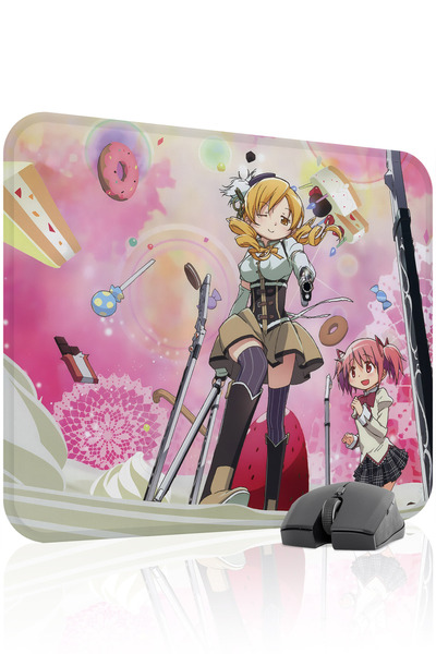 mousepad bastir Puella Magi Madoka Magica Anime 48X40 Player Gaming Mouse Pad...