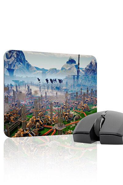 mousepad bastir Satisfactory 22X18 Player Gaming Mouse Pad Non-Slip Rubber Ba...