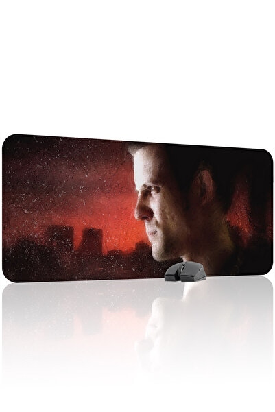 mousepad bastir max payne 90x40 Mouse Pad pentru gaming, antiderapant, cu baz...