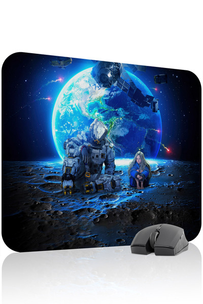 mousepad bastir Pragmata 48X40 Player Gaming Mouse Pad Non-Slip Rubber Base M...