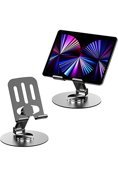 360kampanya 360° Swivel Rotating Adjustable Phone Stand for Desk, Cell Phone ...