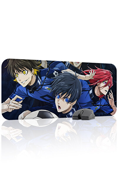 mousepad bastir Blue Lock Anime 70x30 Gaming Mouse Pad για παίκτες, Αντιολισθ...